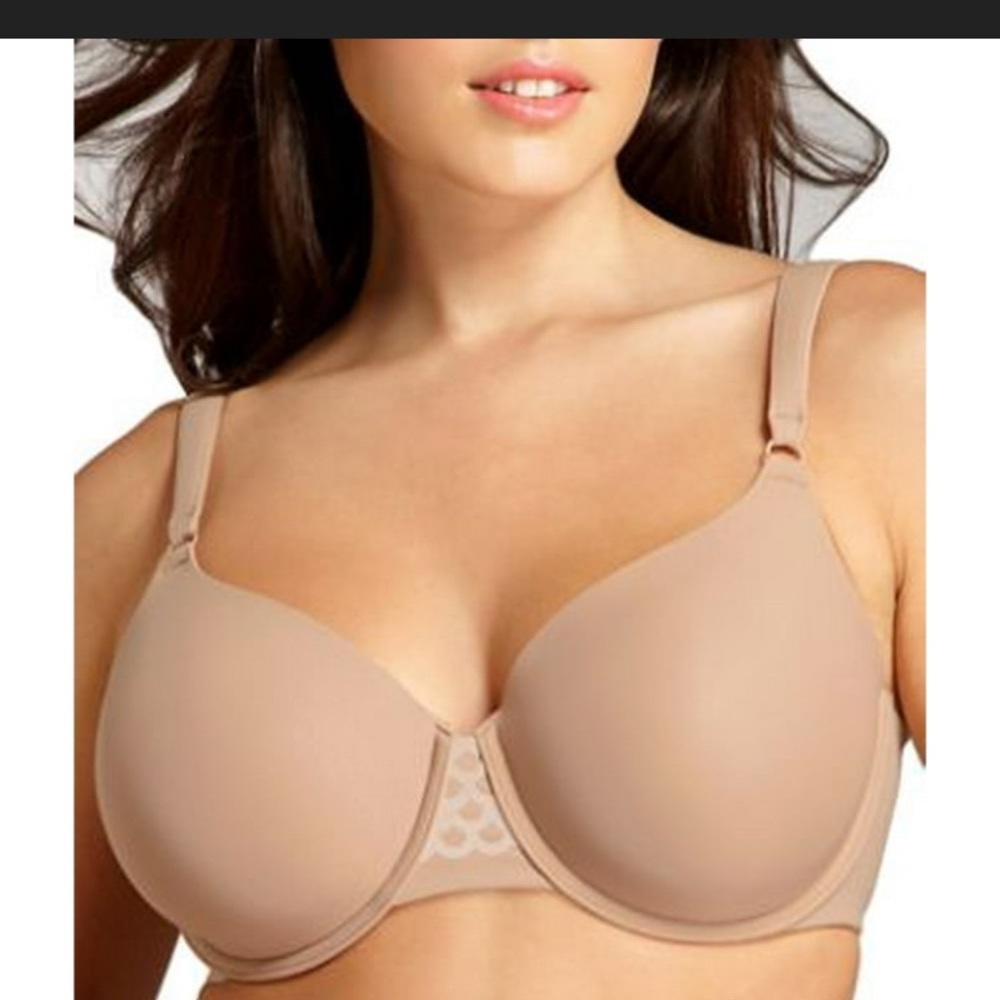 4X Olga To A Tee Underwire Contour Bras Toasted Almond